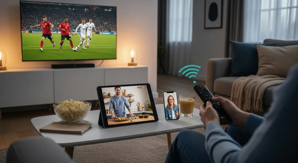 Device Compatibility and Multi-Screen Streaming Capability