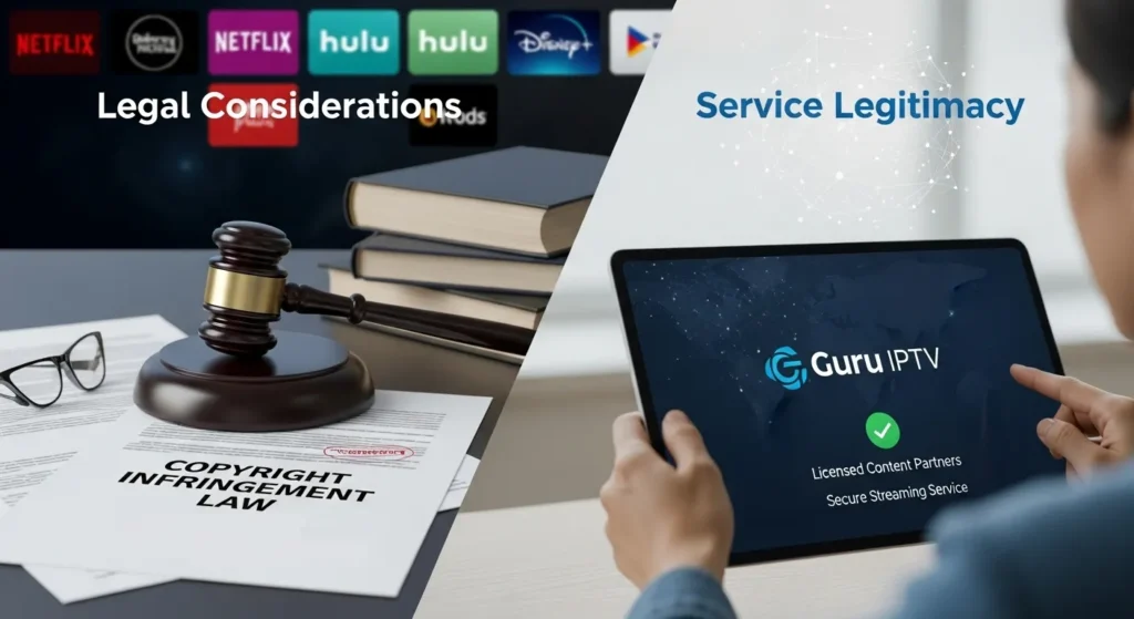 Legal Considerations and Service Legitimacy of Guru IPTV